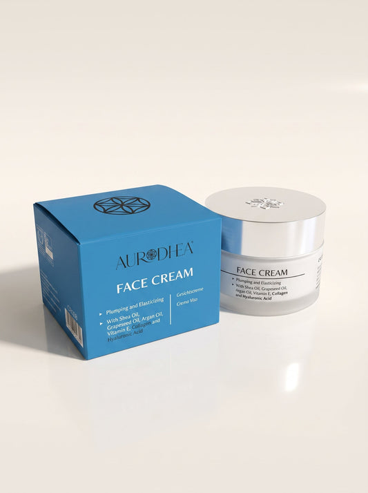AURODHEA Face Cream with Collagen & Hyaluronic Acid