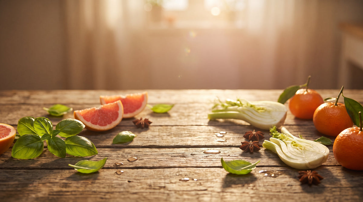 Basil in perfume: Crisp green notes for the skin
