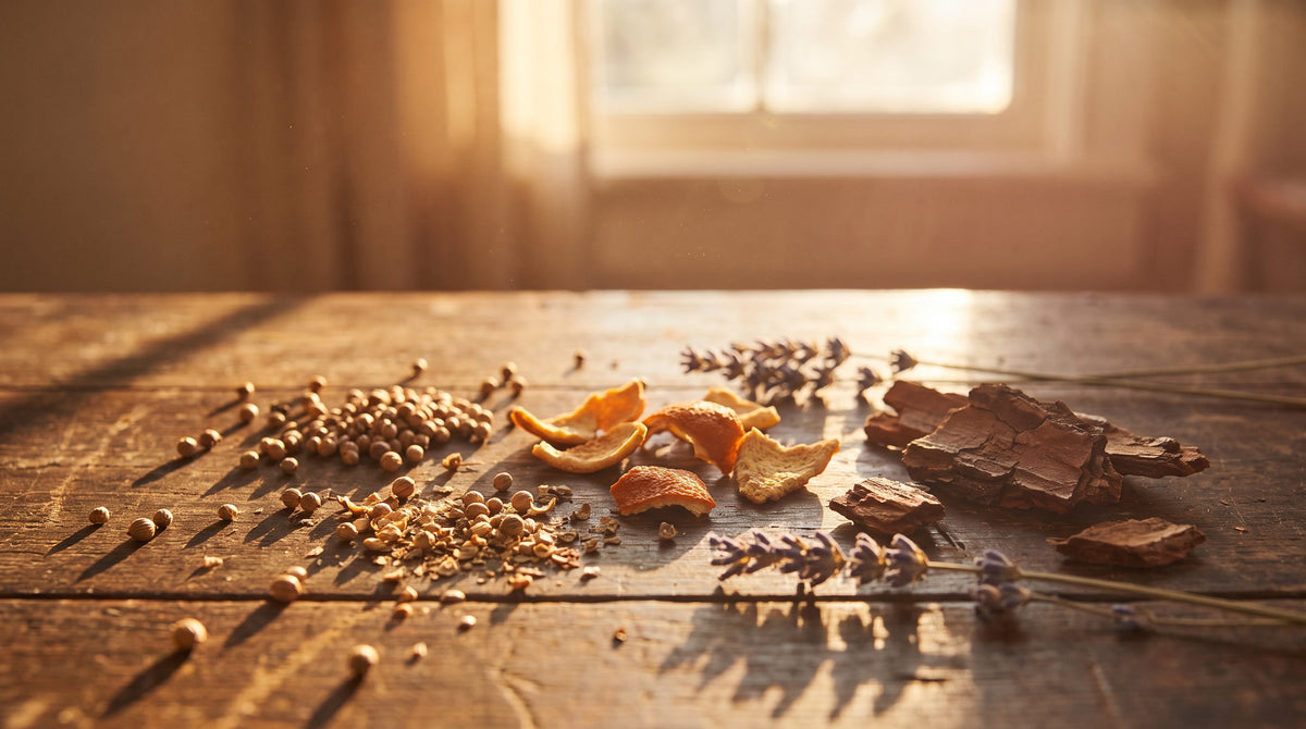Coriander seeds in perfume: A quiet warmth