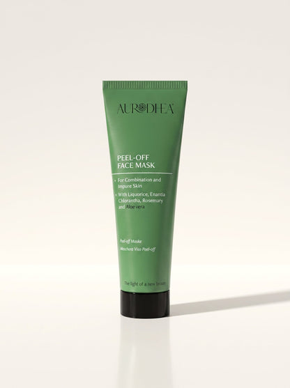 AURODHEA Peel-Off Mask with Aloe Vera – For Blemish-Prone & Combination Skin