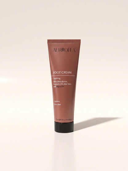 AURODHEA Organic Foot Cream with Argan Oil