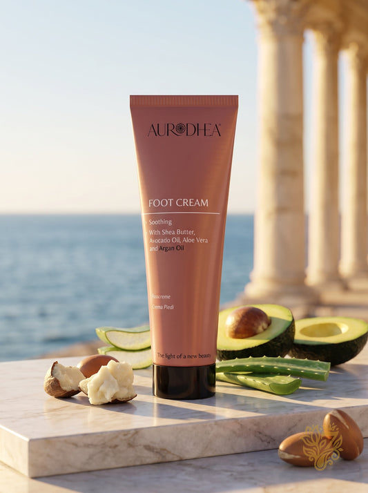 AURODHEA Organic Foot Cream with Argan Oil