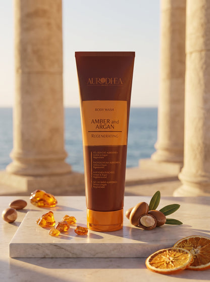 AURODHEA Shower Gel (Amber & Argan) - 250 ml