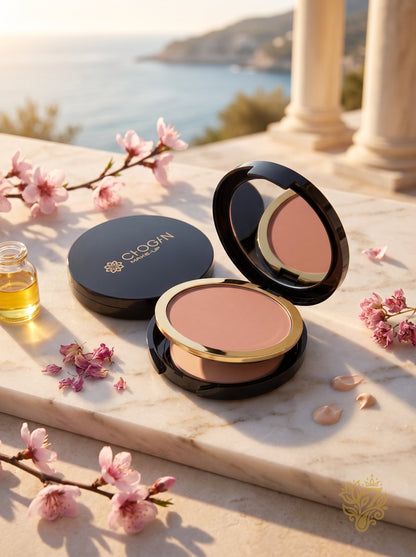 CHOGAN MAKE-UP WARM SHADE Compact Powder – Blossom Pink