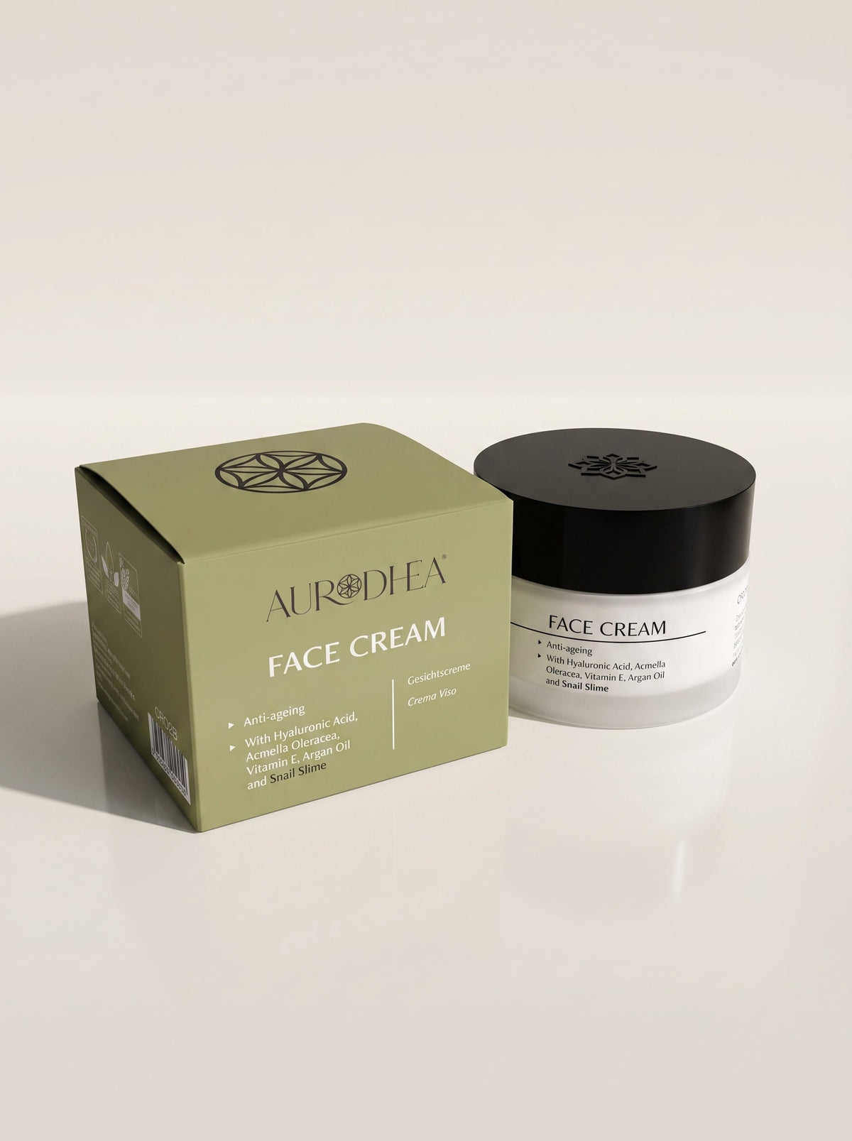 AURODHEA Anti-Age Face Cream with Snail Slime