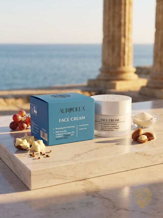 AURODHEA Face Cream with Collagen & Hyaluronic Acid