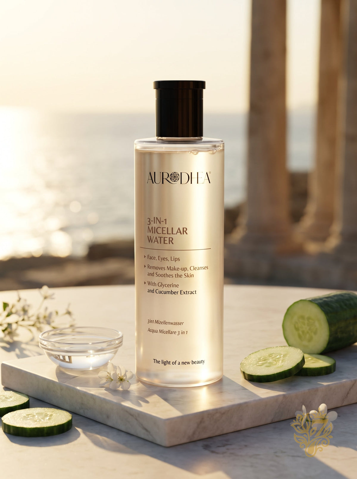 AURODHEA 3-in-1 Micellar Water