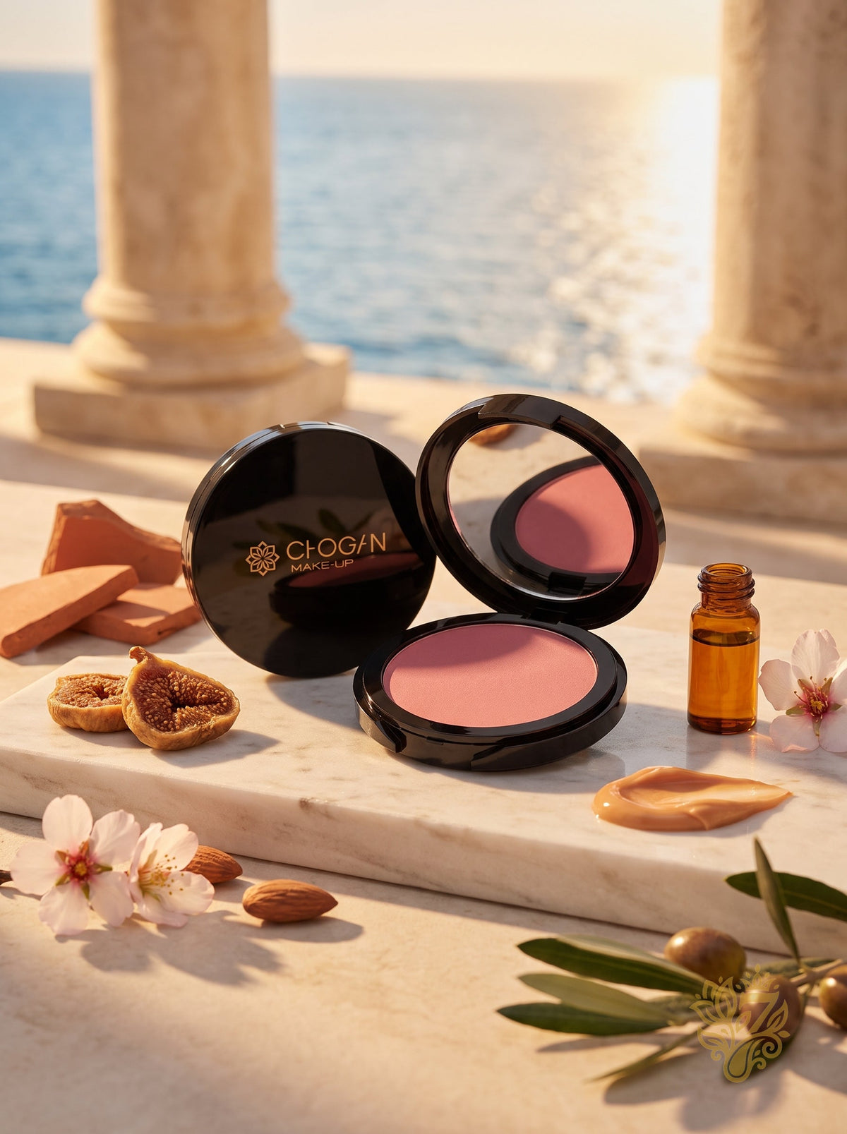 AURODHEA Warm Shade Compact Blush – Strawberry