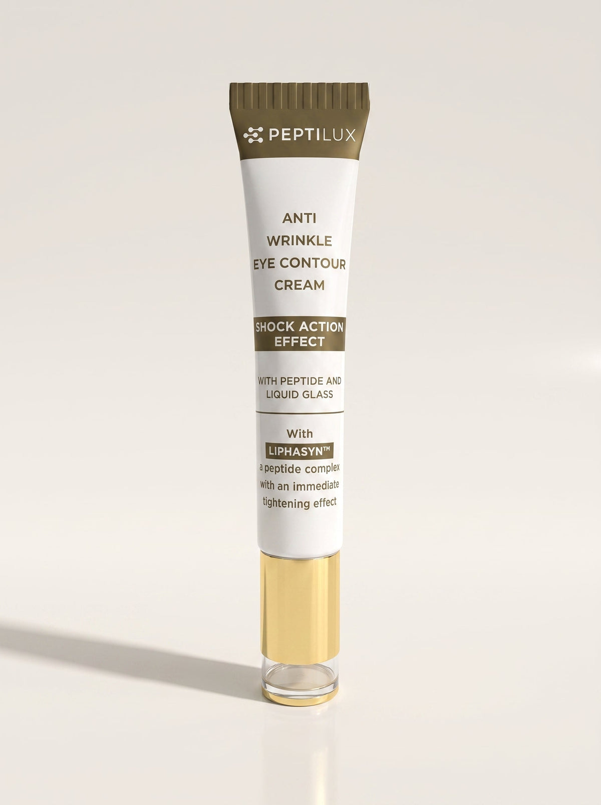 PEPTILUX Anti-Wrinkle Eye Cream "Shock Action" Effect with LIPHASYN™