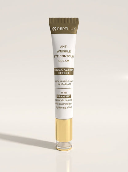 PEPTILUX Anti-Wrinkle Eye Cream "Shock Action" Effect with LIPHASYN™