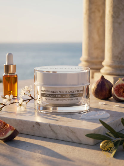 PEPTILUX Anti-Wrinkle Night Cream "Collagen Pro" with SINCPRO™