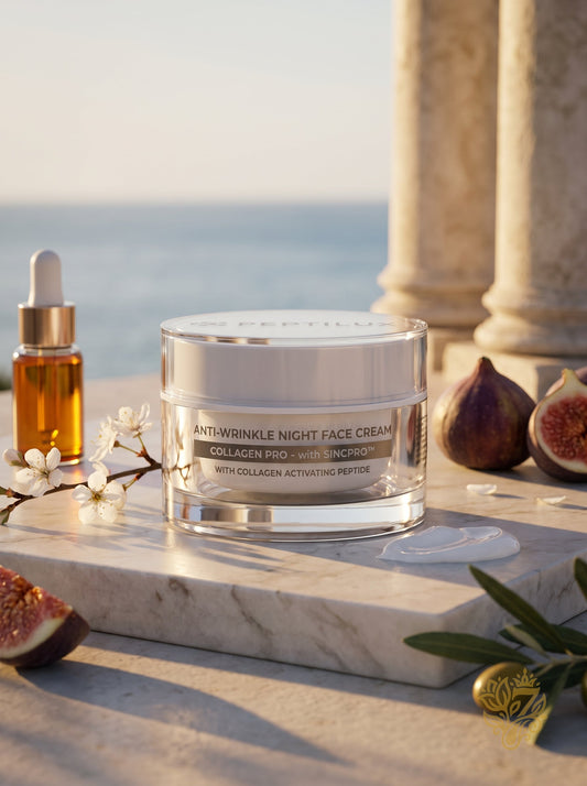 PEPTILUX Anti-Wrinkle Night Cream "Collagen Pro" with SINCPRO™