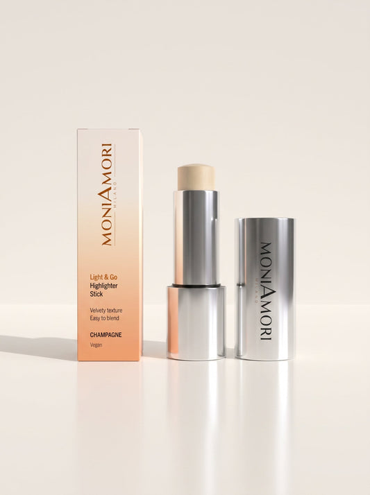 MONIAMORI MILANO Light & Go Highlighter Stick – Champagne