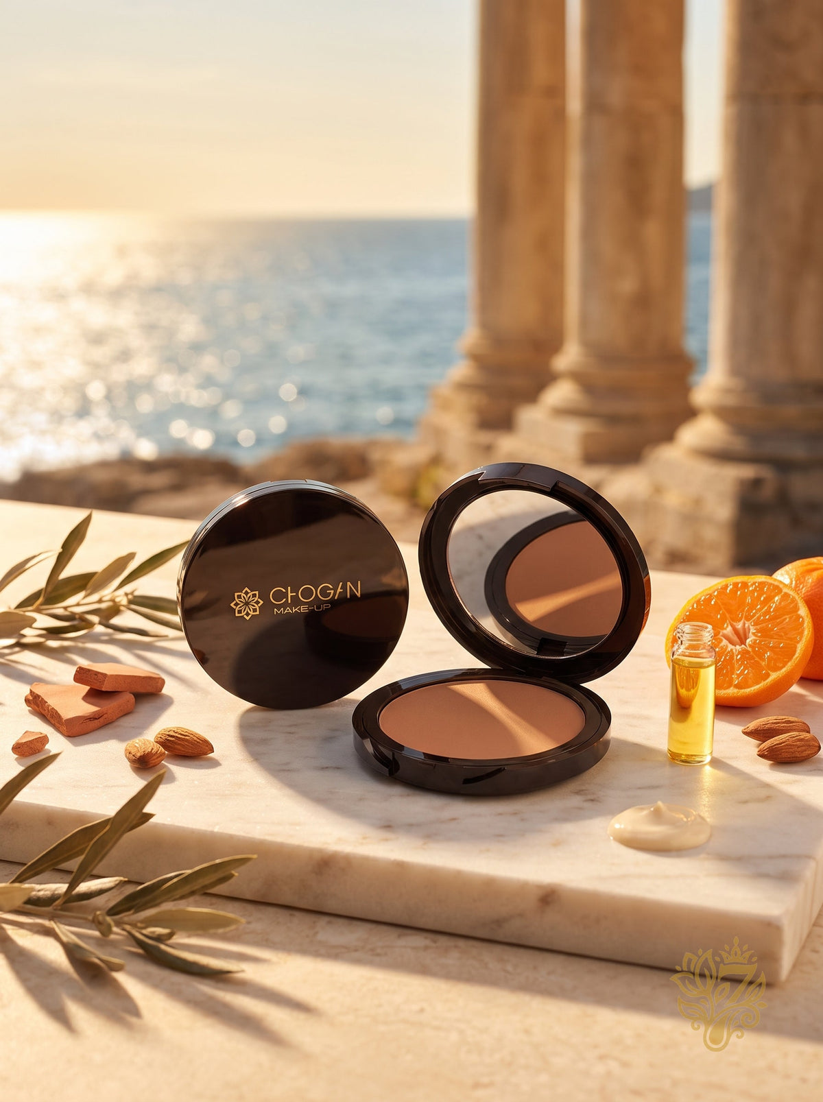 CHOGAN MAKE-UP Compact Bronzer Warm Shade